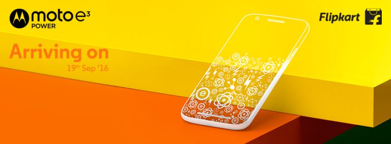 Moto E3  Power is set to launch on 19th September
