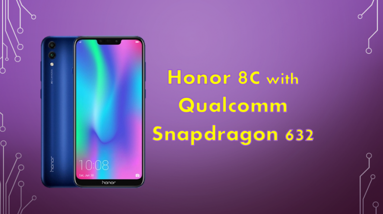 Honor 8C with Snapdragon 632 on Amazon Exclusive